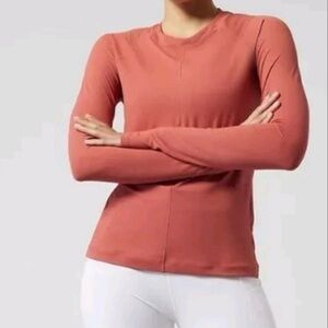 Athleta Sun Chaser Long Sleeve Workout Top Size XS Fall Winter Training Gym